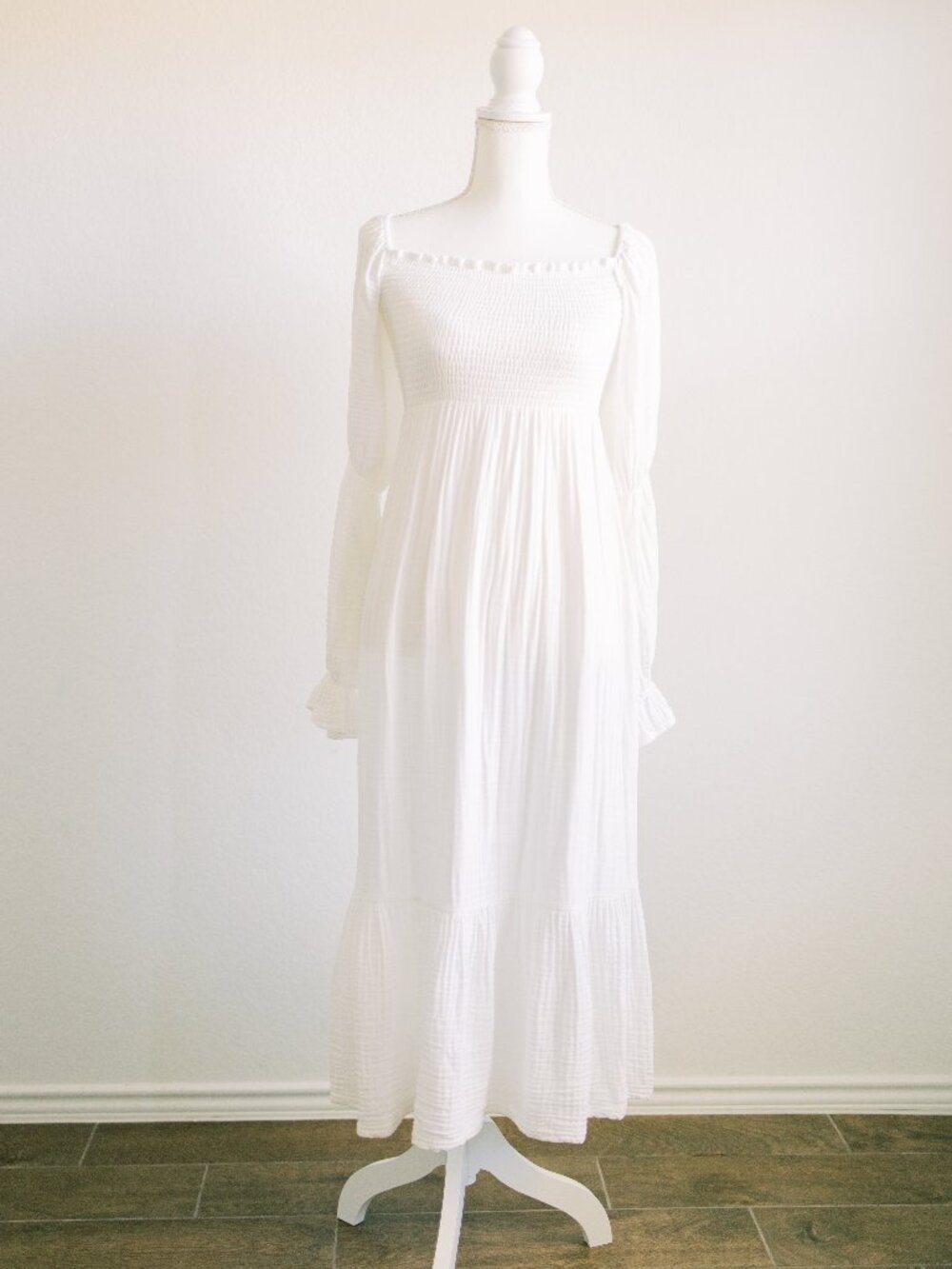 Nothing Fits But White Kiko Dress